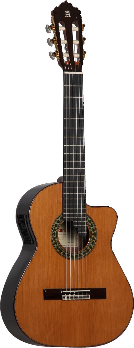 Alhambra 5P CW E2 Requinto Guitarra Clásica Electrificada Multison