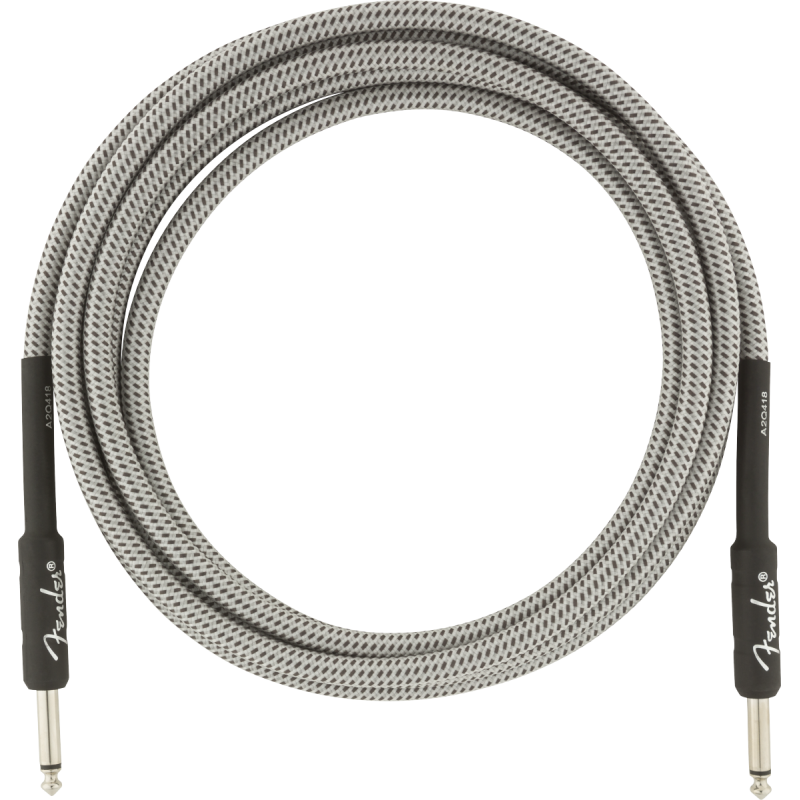 Cable Instrumento Fender Professional Series Instrument Cable 3m White Tweed