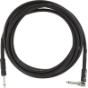 Fender Professional Series Instrument Cable Straight-Angle 3m Black