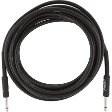 Cable Instrumento Fender Professional Series Instrument Cable Straight-Angle 4,5m Black
