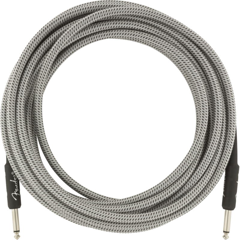 Cable Instrumento Fender Professional Series Instrument Cable 5,5m White Tweed