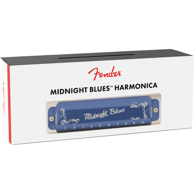 Armónica Diatónica Fender Midnight Blues C