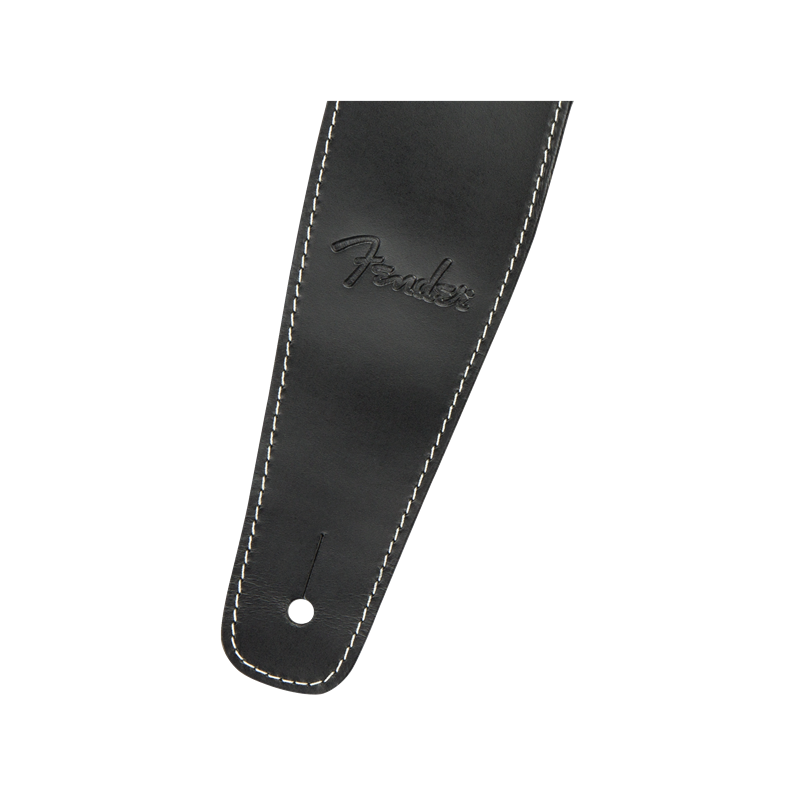 Correa Fender Broken-In Leather Strap BLK 2.5