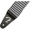 Hebilla Fender Houndstooth Jacquard Strap White