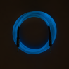 Detalles Cable Fender Professional Glow In The Dark Cable Blue 5,5m