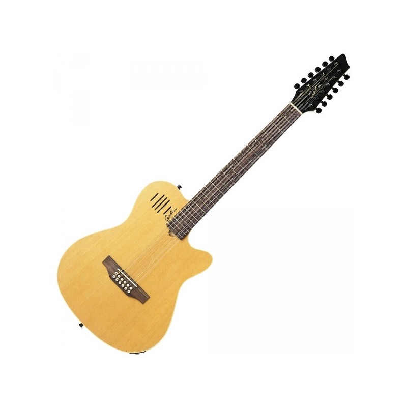Guitarra Electroacústica 12 Cuerdas Godin A-Series A12 Natural Satin