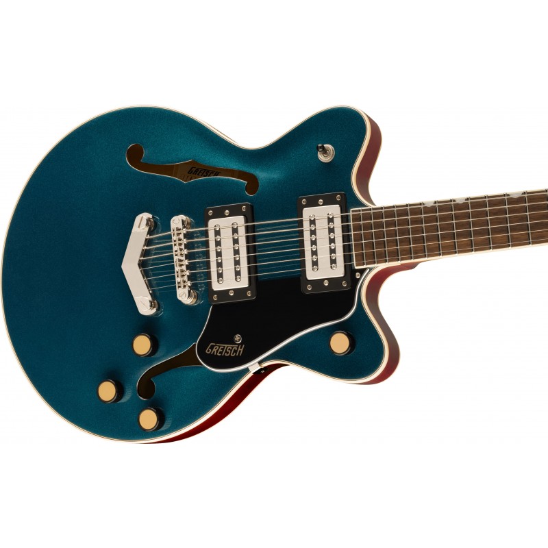 Guitarra Eléctrica Semisólida Gretsch G2655 Streamliner Jr Dc Midnight Sapphire