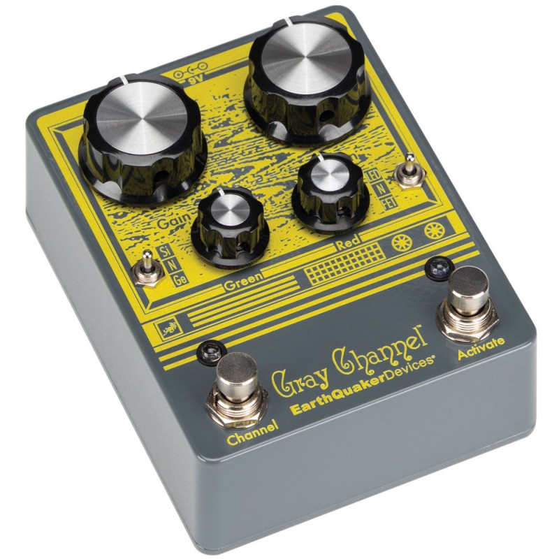 Overdrive Guitarra EarthQuaker Devices Gray Channel