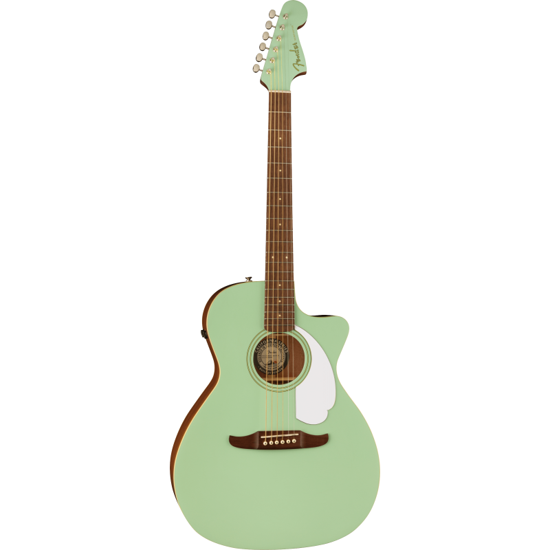 Guitarra Electroacústica Fender Newporter Player Surf Green