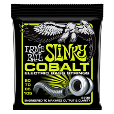 Ernie Ball 2732 Slinky Cobalt Escala larga 50-105 Juego 4 Cuerdas Bajo Eléctrico
