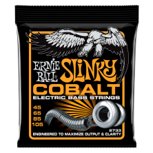 Ernie Ball 2733 Slinky Cobalt Escala larga 45-105 Juego 4 Cuerdas Bajo Eléctrico