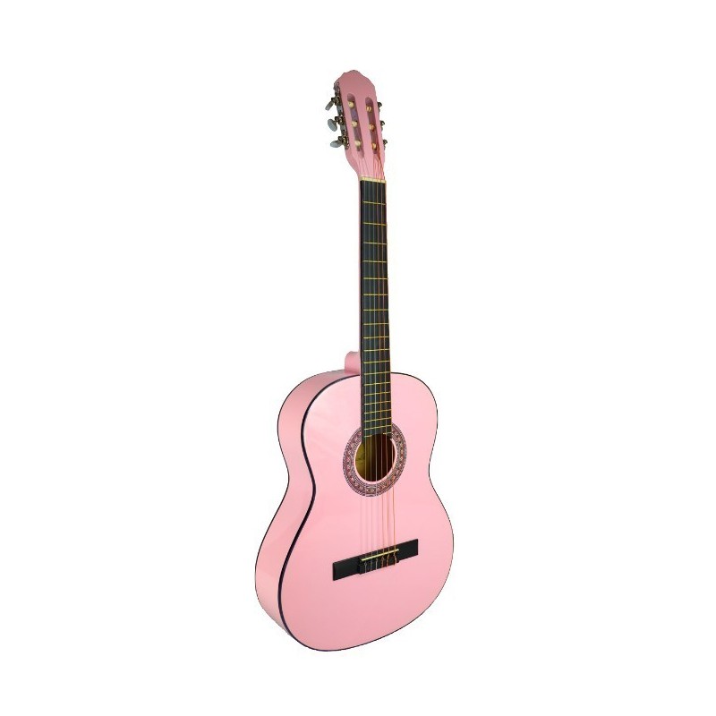 Guitarra Clásica Infantil Rocio C6N Rosa 1/2