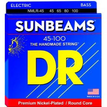 DR Strings Sunbeams NMLR-45 Long Scale 45-100 Medium Light Juego 4 Cuerdas Bajo Eléctrico