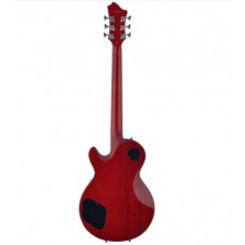 Guitarra Eléctrica Sólida Hagstrom Super Swede Crimson Flame
