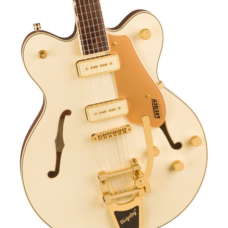 Guitarra Eléctrica Semisólida Gretsch LTD Electromatic Double-Cut White Gold