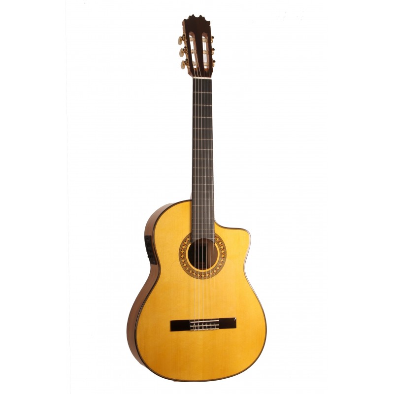 Guitarra Flamenca Electrificada Antonio Toledo ATF-17BECUT