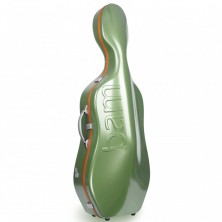Estuche Cello 4/4 Bam Graffiti Hightech 1005 XL VO Slim Verde Naranja