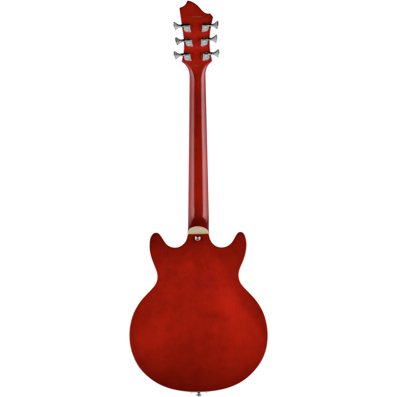 Guitarra Eléctrica Semisólida Hagstrom Alvar Wild Cherry Transparent