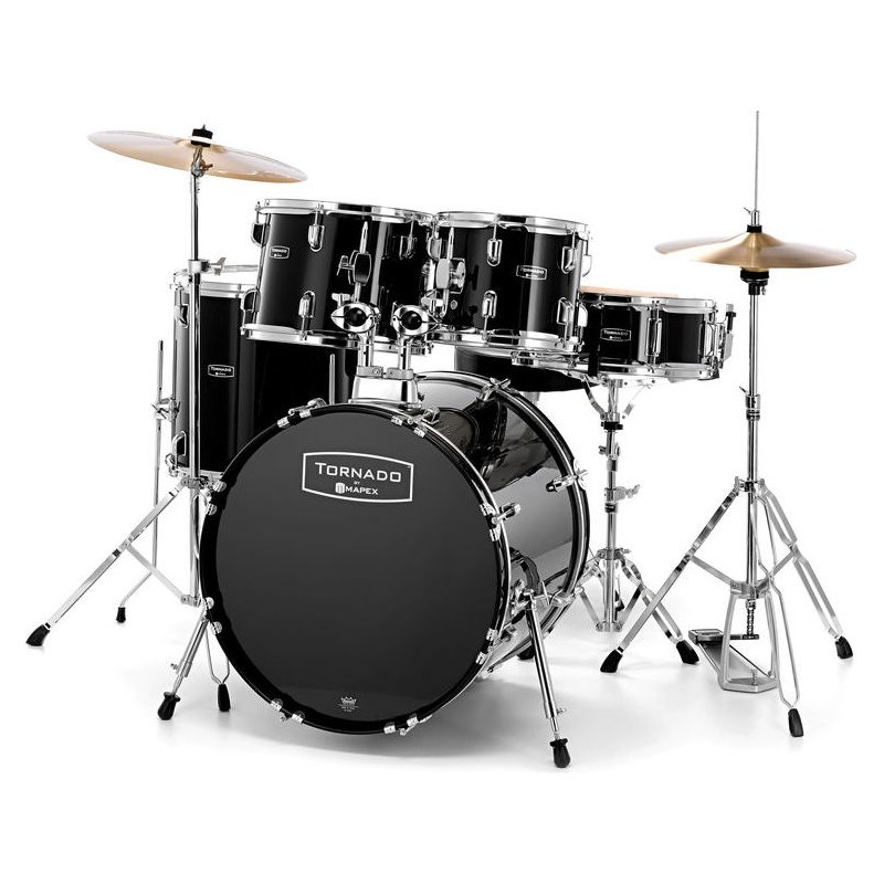 Batería Completa Mapex Tornado 20 Negro