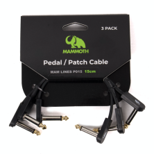 Mammoth LINES P015 Pedal 3ud 15cm Cable Pedales
