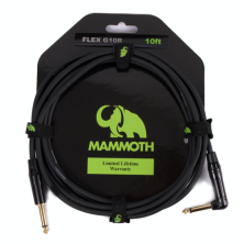 Mammoth FLEX G10R Flex Acodado 3m Cable Guitarra