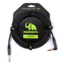 Mammoth FLEX G20R Flex Acodado 6m Cable Guitarra