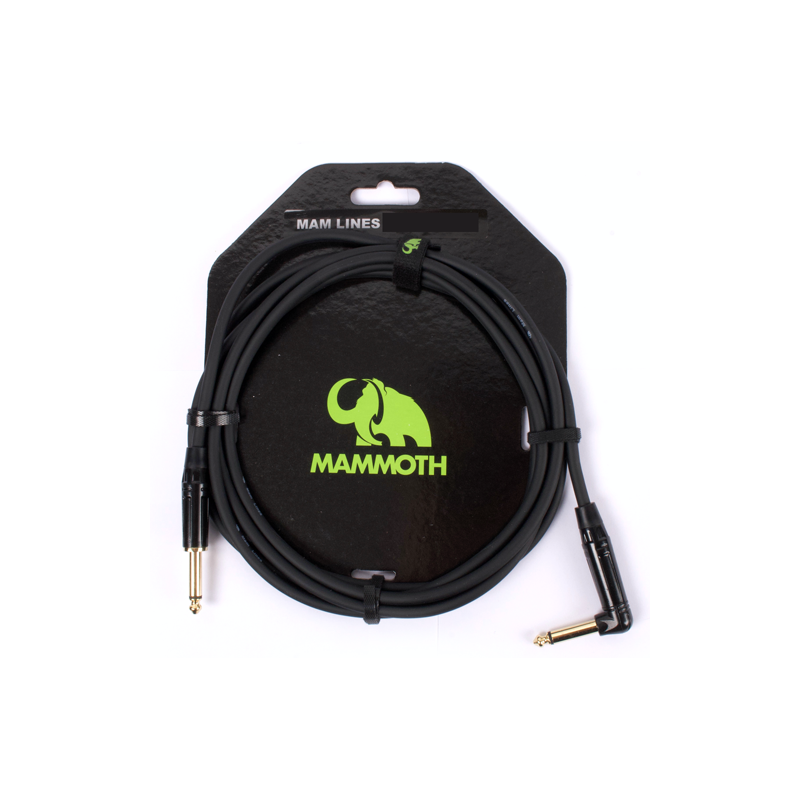 Cable Guitarra Mammoth LINES G10R Acodado 3m