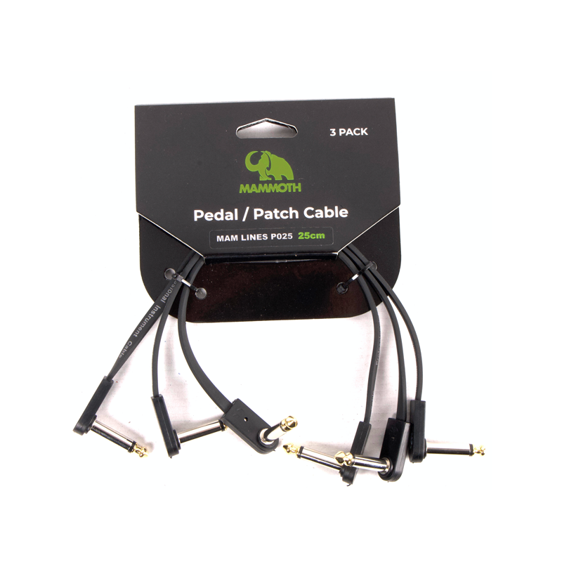 Cable Pedales Mammoth LINES P025 Pedal 3ud 25cm