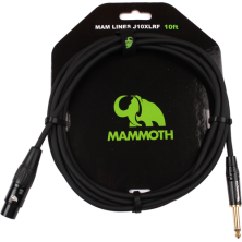 Mammoth LINES J10XLRF XLR Hembra Jack Mono 3m Cable Instrumento