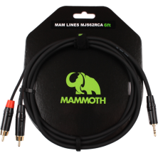 Mammoth LINES MJS62RCA Mini Jack RCA 2m Cable Audio