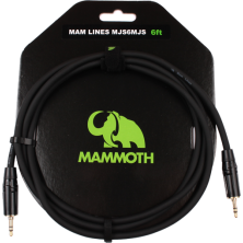 Mammoth LINES MJS6MJS Mini Jack 2m Cable Audio