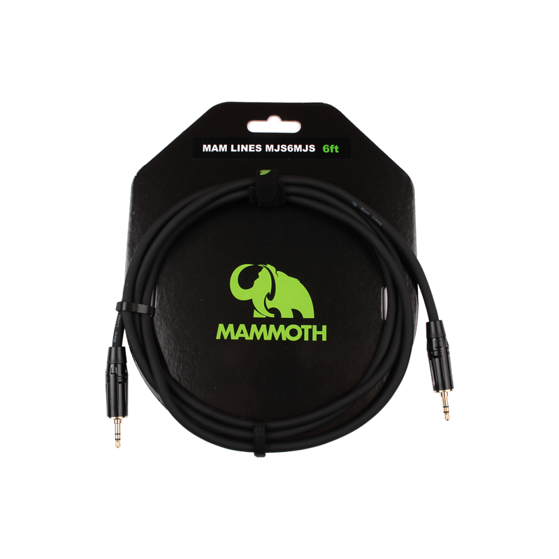 Cable Audio Mammoth LINES MJS6MJS Mini Jack 2m