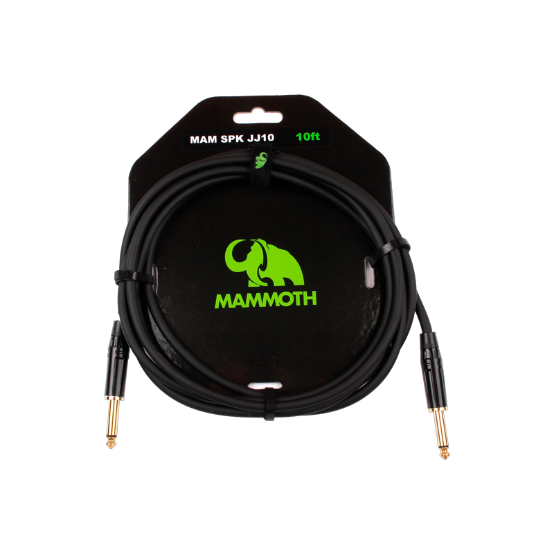 Cable Altavoz Mammoth SPK JJ10 Jack 3m