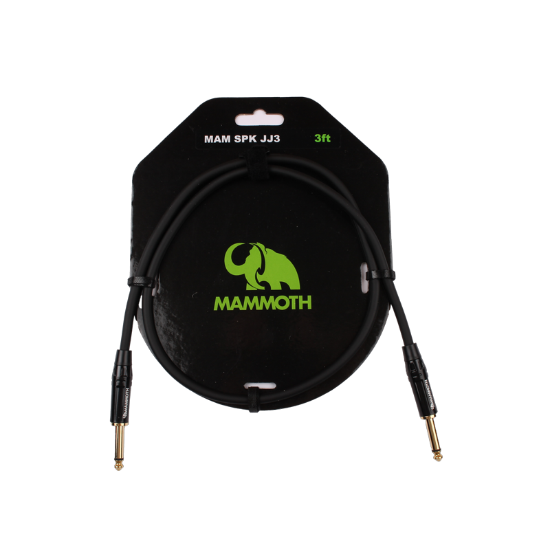 Cable Altavoz Mammoth SPK JJ3 Jack 1m