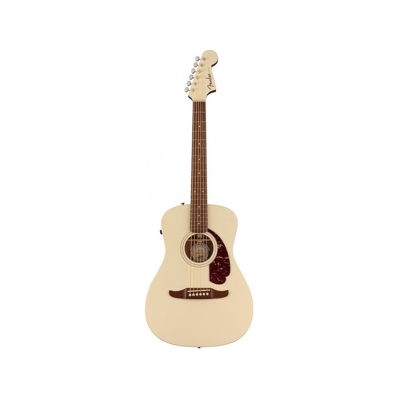 Guitarra Electroacústica Fender Malibu Player Olympic White