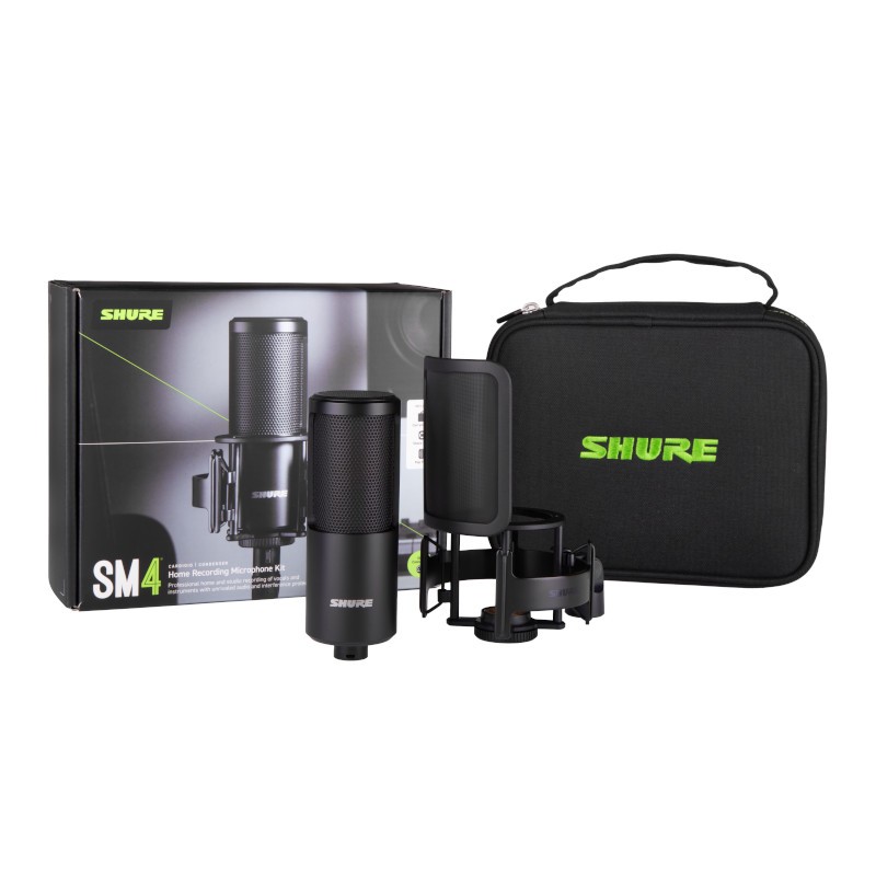 Micrófono Estudio Shure SM4 Kit