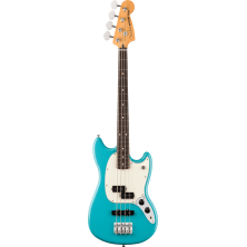 Fender Player II Mustang Bass PJ Rw-Aqb Bajo Electrico 4 Cuerdas