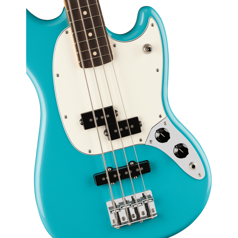 Bajo Electrico 4 Cuerdas Fender Player II Mustang Bass PJ Rw-Aqb