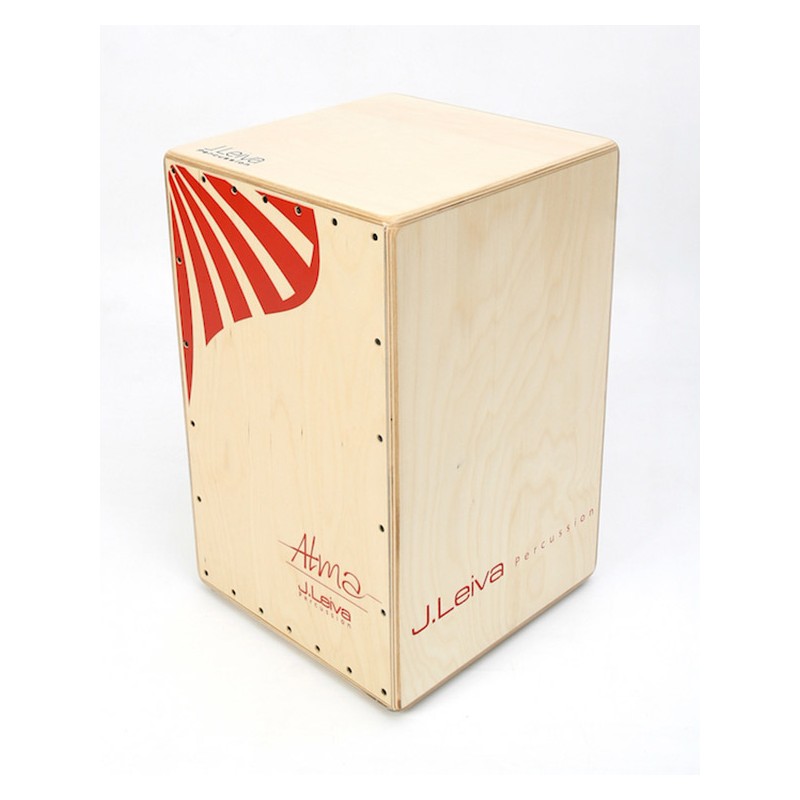 Cajón Leiva Percussion Alma Red