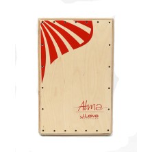 Cajón Leiva Percussion Alma Red