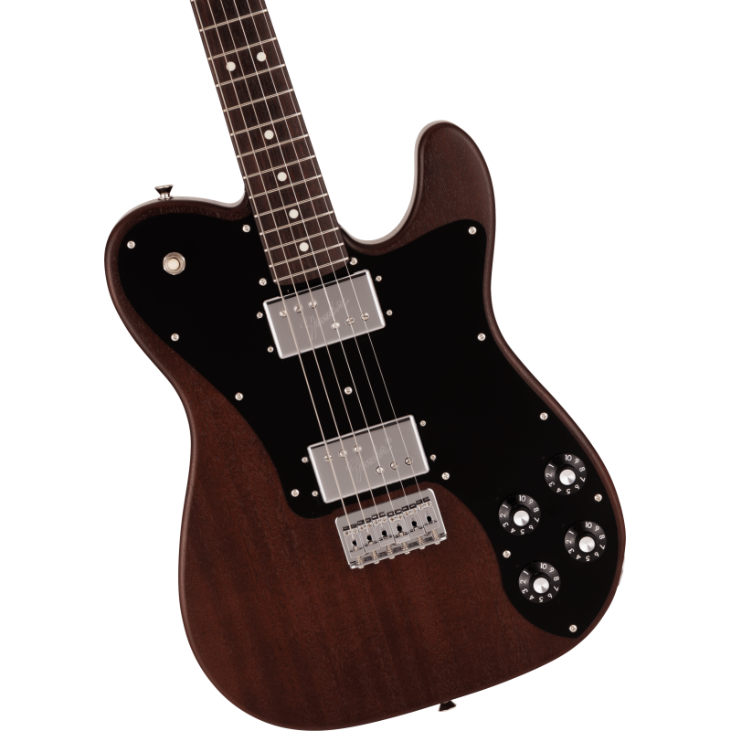 Guitarra Eléctrica Sólida Fender Japan Telecaster Deluxe Limited Run Mahogany