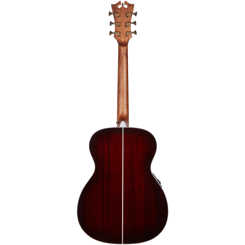 Guitarra Electroacústica D'Angelico Premier Tammany Trans Black Cherry Bst