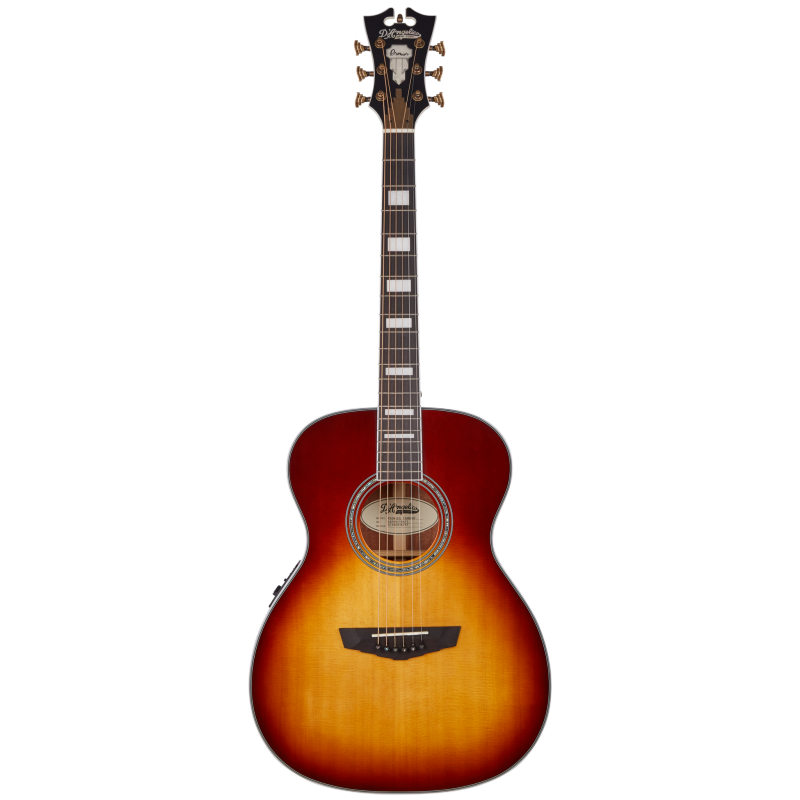 Guitarra Electroacústica D'Angelico Premier Tammany Iced Tea Burst