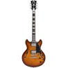 D'Angelico Premier Mini DC Dark Iced Tea Burst