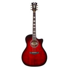 D'Angelico Premier Gramercy Trans Black Cherry