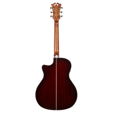 Guitarra Electroacústica D'Angelico Premier Gramercy Trans Black Cherry