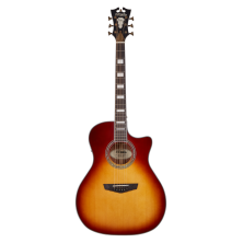 D'Angelico Premier Gramercy Iced Tea Burst