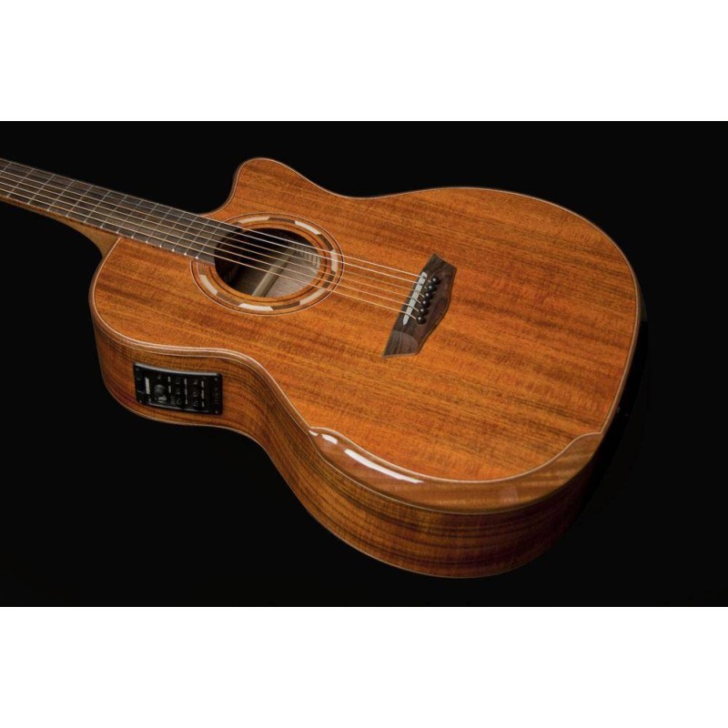 Guitarra Electroacústica Washburn WCG55CE Comfort Series Koa