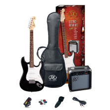 SX SE1 Pack Guitarra Eléctrica Black Pack Guitarra Eléctrica