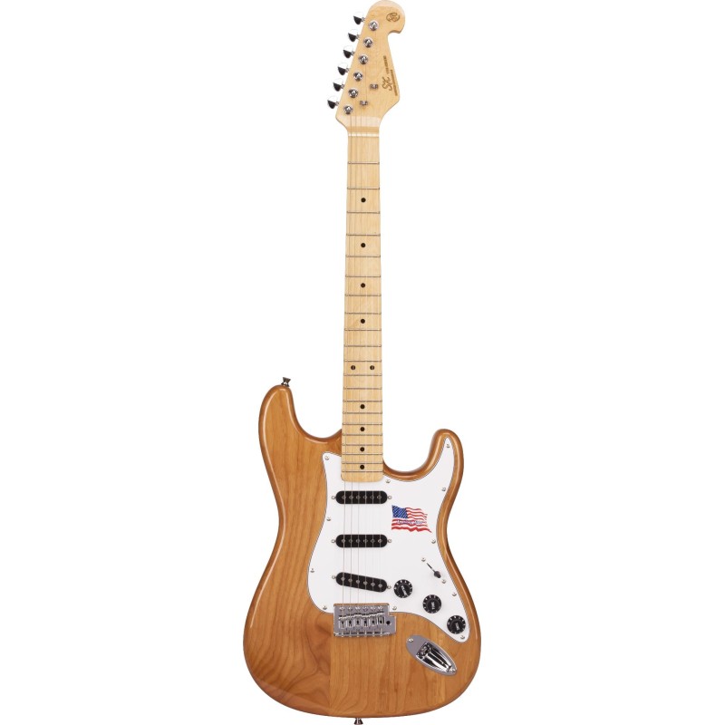 Guitarra Eléctrica SX SST Strat Alder MN Nat